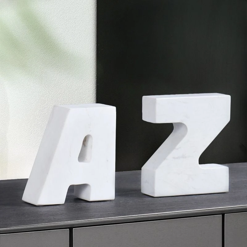 Marble bookends ornaments (1)